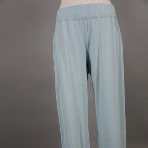 Eileen Fisher Sky Blue Causal Capri Pants Medium